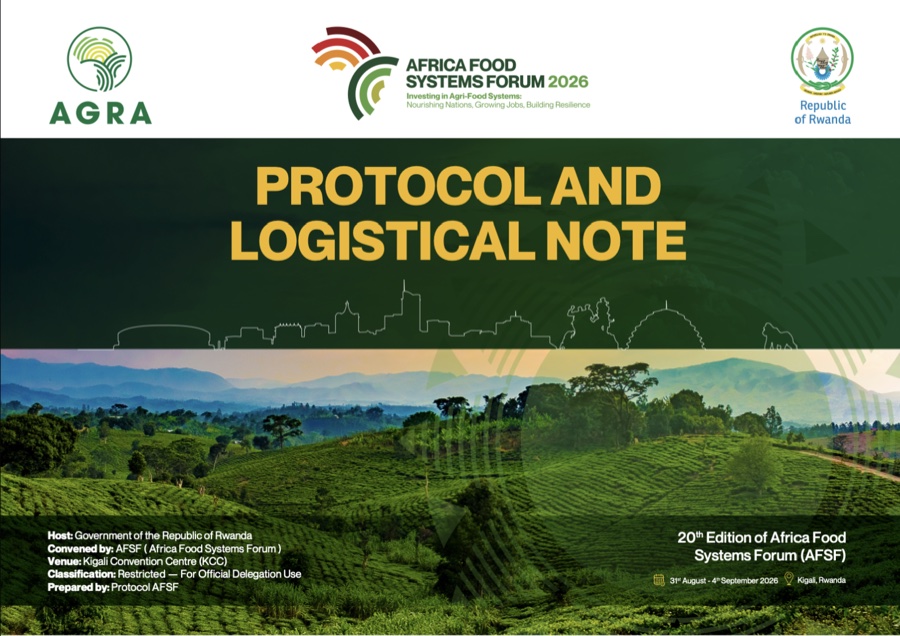 AFSF Protocol & Logistics Note cover page